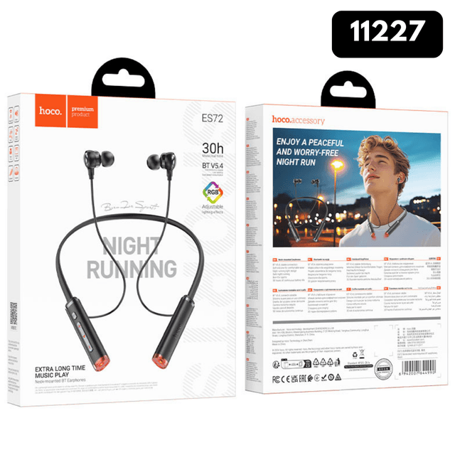 Hoco ES72 Benevolent Bluetooth Neckband (11227)